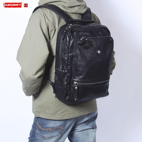 backpack men men's suede leather large capacity lapbag male casual travel backpacks retro original vegetable tanned
backpack men men's suede leather large capacity lapbag male casual travel backpacks retro original vegetable tanned