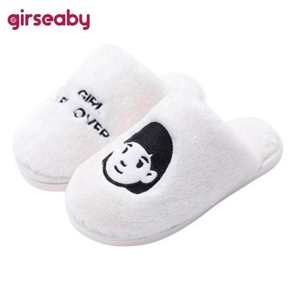 girseaby women novelty slippers cozy flock cute couple cartoon bedroom indoor plush warm soft fluffy big size 35-44 f1071, Black
girseaby women novelty slippers cozy flock cute couple cartoon bedroom indoor plush warm soft fluffy big size 35-44 f1071, Black