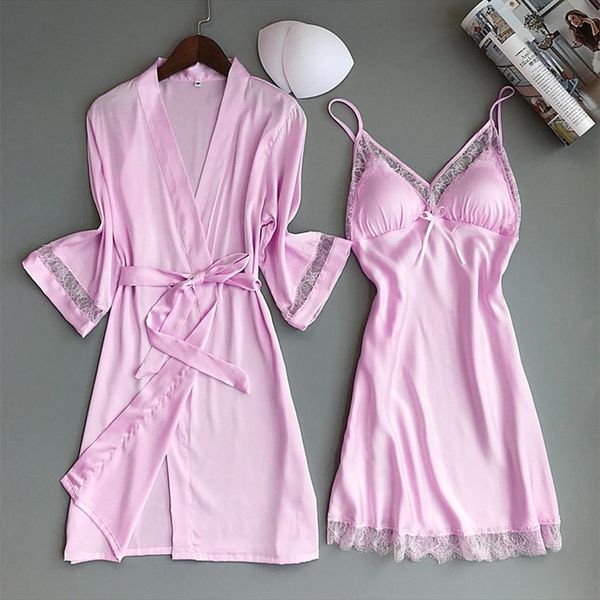pajamas satin silk nightdress womens sleepwears femme robes underwear temptation interest tease sleepwear lingerie mini dress, Black;red