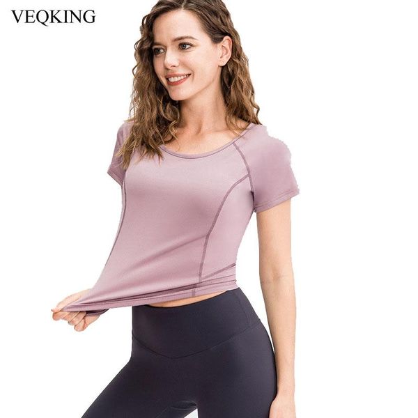 yoga outfit veqking women fitness sports t-shirt,quick-drying short sleeve s-2xl stretch tight running workout shirt
yoga outfit veqking women fitness sports t-shirt,quick-drying short sleeve s-2xl stretch tight running workout shirt
