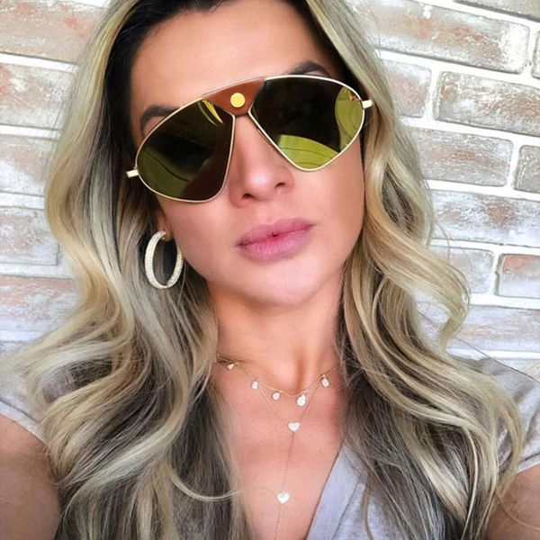 highend accessories women men oversized brand dign mirror sun glass metal frame polarized sunglass ksg, Black
highend accessories women men oversized brand dign mirror sun glass metal frame polarized sunglass ksg, Black