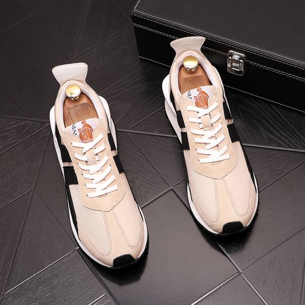luxury designer business wedding shoes british fashion lace up casual sneakers breathable round toe soft flats vulcanized outdoor walking lo, Black
luxury designer business wedding shoes british fashion lace up casual sneakers breathable round toe soft flats vulcanized outdoor walking lo, Black