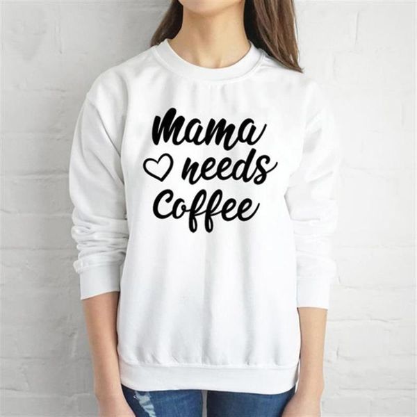 women's hoodies & sweatshirts mama needs coffee letters print for women love crew neck female frauen pockets clothings, Black
women's hoodies & sweatshirts mama needs coffee letters print for women love crew neck female frauen pockets clothings, Black