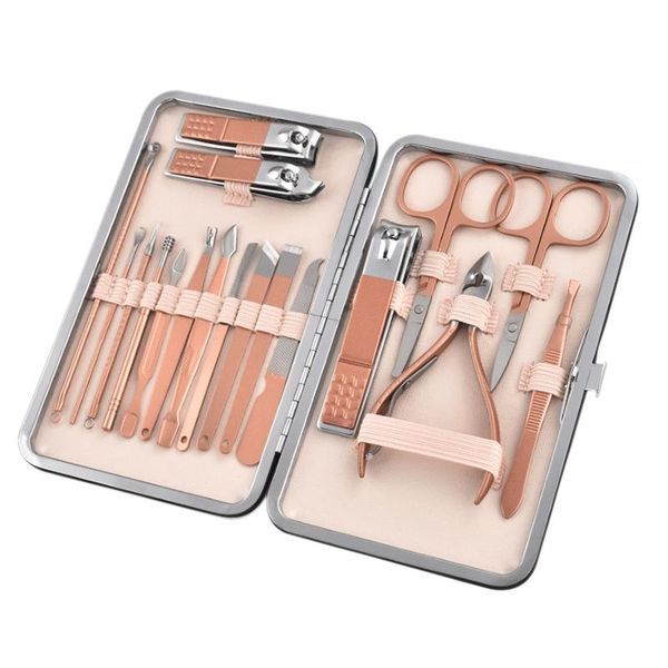nail art kits 18pcs cutter pedicure scissors set stainless steel eagle hook portable manicure clipper tool makeup
nail art kits 18pcs cutter pedicure scissors set stainless steel eagle hook portable manicure clipper tool makeup