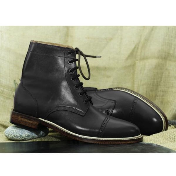 dress shoes men of leather from the plutonium hand-made lace to boots classic ankle casual male wear winter combat kr117 136z, Black
dress shoes men of leather from the plutonium hand-made lace to boots classic ankle casual male wear winter combat kr117 136z, Black