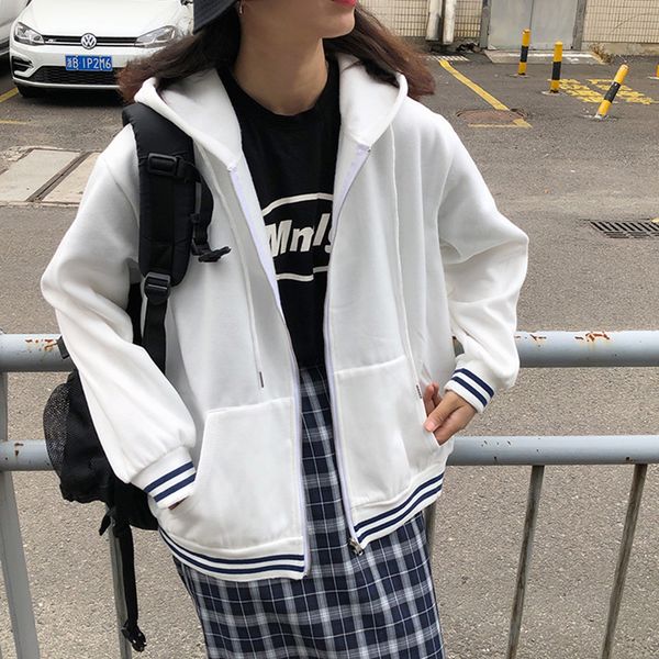 2 colors women autumn winter hooded coats sleeve patch warm zipper jacket casual clothing female coat womens (f3865), Black;brown
2 colors women autumn winter hooded coats sleeve patch warm zipper jacket casual clothing female coat womens (f3865), Black;brown