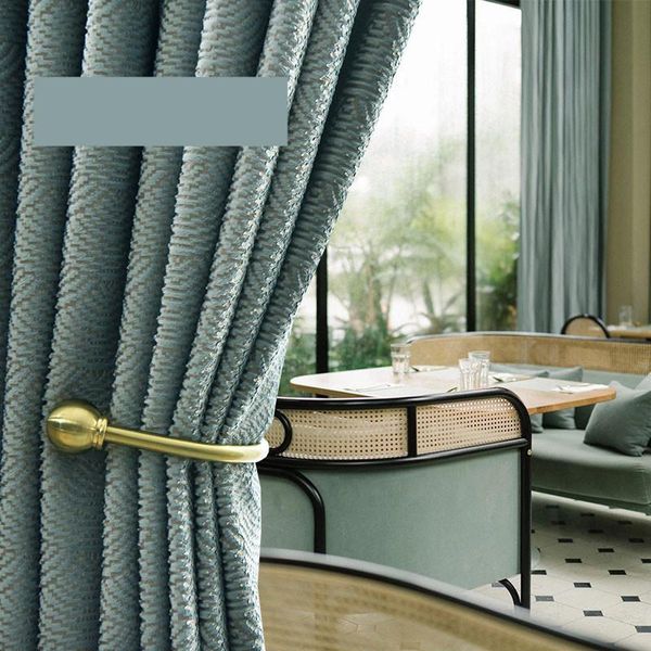 curtain & drapes custom curtains high-quality simplicity modern nordic bluetexture embossing velvet blackout livingroom bedroom m1105 
curtain & drapes custom curtains high-quality simplicity modern nordic bluetexture embossing velvet blackout livingroom bedroom m1105