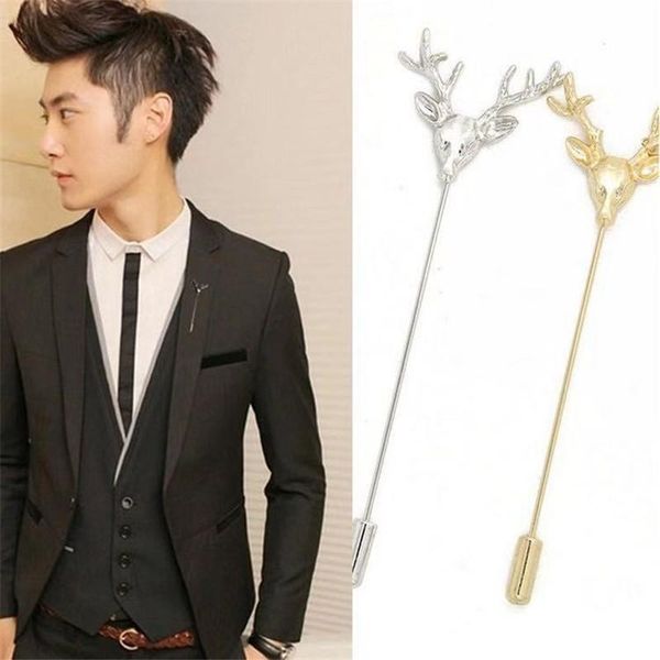 pins, brooches vintage trendy deer for men women collar lapel pins badge jewelry boy friend gift, Gray
pins, brooches vintage trendy deer for men women collar lapel pins badge jewelry boy friend gift, Gray