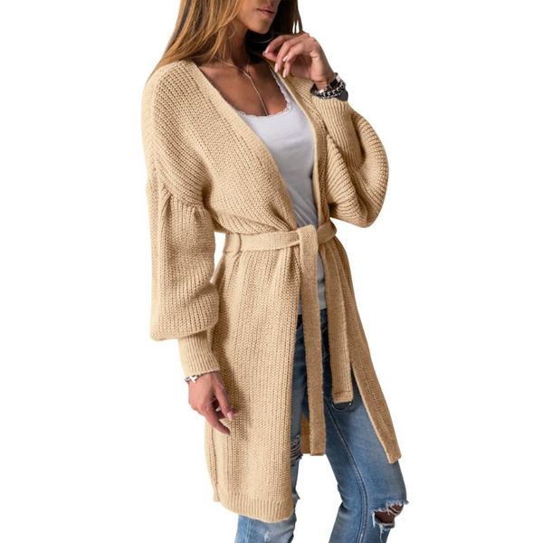 women's sweaters 2021 women sweater cardigan jacket coat fashion long sleeve sashes belt knit autumn winter, White;black
women's sweaters 2021 women sweater cardigan jacket coat fashion long sleeve sashes belt knit autumn winter, White;black