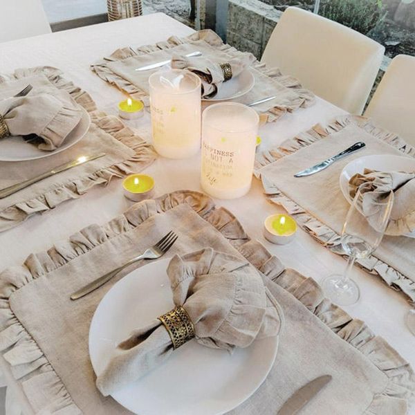 table napkin 32x44cm pure linen flax fabric dining party placemat mat available decoration
table napkin 32x44cm pure linen flax fabric dining party placemat mat available decoration