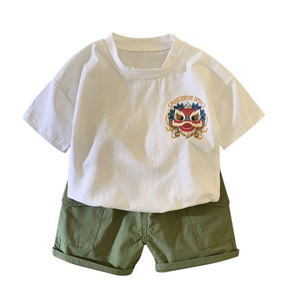 clothing sets baby clothes kids boys girls lion shorts casual wear boy children outfits summer suit 2021, White
clothing sets baby clothes kids boys girls lion shorts casual wear boy children outfits summer suit 2021, White