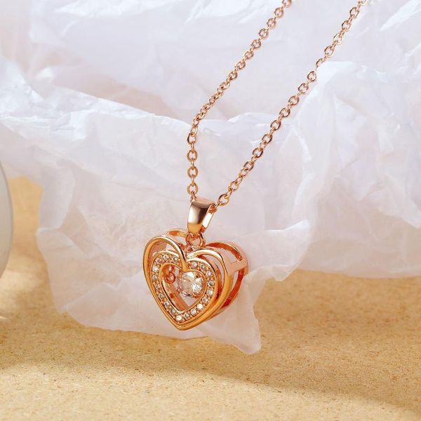 pendant necklaces 2021 luxury cubic zirconia love heart stainless steel necklace for women exquisite clavicle chain wedding jewelry, Silver
pendant necklaces 2021 luxury cubic zirconia love heart stainless steel necklace for women exquisite clavicle chain wedding jewelry, Silver