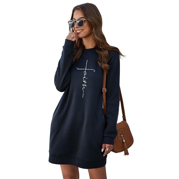 casual dresses faith embroidery sweatshirt dress women autumn winter o neck long sleeve pocket plus size female mini, Black;gray
casual dresses faith embroidery sweatshirt dress women autumn winter o neck long sleeve pocket plus size female mini, Black;gray