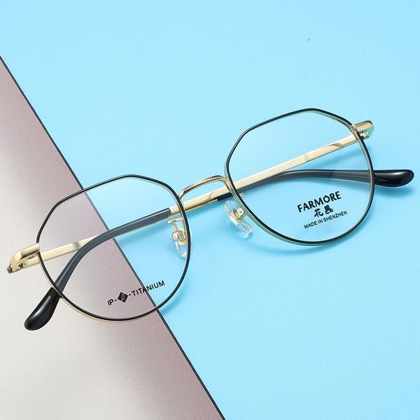 fashion sunglasses frames reven jate 7050 full rim eyewear prescription eyeglasses frame women round myopia optical korean glasses titanium, Black
fashion sunglasses frames reven jate 7050 full rim eyewear prescription eyeglasses frame women round myopia optical korean glasses titanium, Black