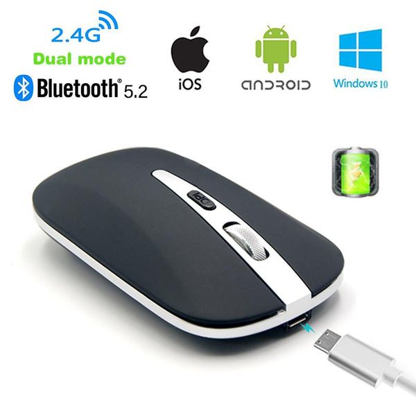 mice upgrade dual mode 2.4ghz wireless + bluetooth 5.2 cordless mouse 1600 dpi ultra-thin ergonomic optical for ipad//pc
mice upgrade dual mode 2.4ghz wireless + bluetooth 5.2 cordless mouse 1600 dpi ultra-thin ergonomic optical for ipad//pc