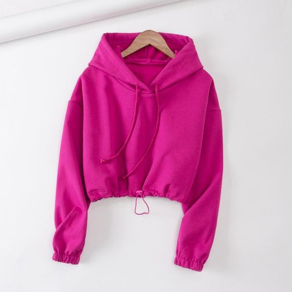 women's hoodies & sweatshirts wy194 autumn womens candy color with hat short design long sleeve sweatshirt pullovers, Black
women's hoodies & sweatshirts wy194 autumn womens candy color with hat short design long sleeve sweatshirt pullovers, Black