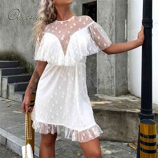 summer women mini party dress tulle white lace ruffle short tunic beach 210513, Black;gray
summer women mini party dress tulle white lace ruffle short tunic beach 210513, Black;gray