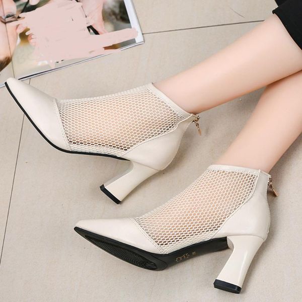boots women 2021 summer ankle for square heel zipper casual female shoes party sandals botas mujer footwear, Black
boots women 2021 summer ankle for square heel zipper casual female shoes party sandals botas mujer footwear, Black