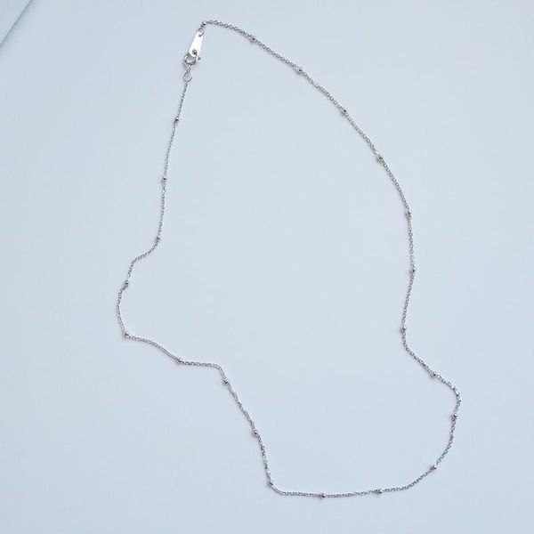 sterling silver beaded chain choker necklaces women girls 45cm jewelry kolye collares collane collier ketting chokers, Golden;silver
sterling silver beaded chain choker necklaces women girls 45cm jewelry kolye collares collane collier ketting chokers, Golden;silver