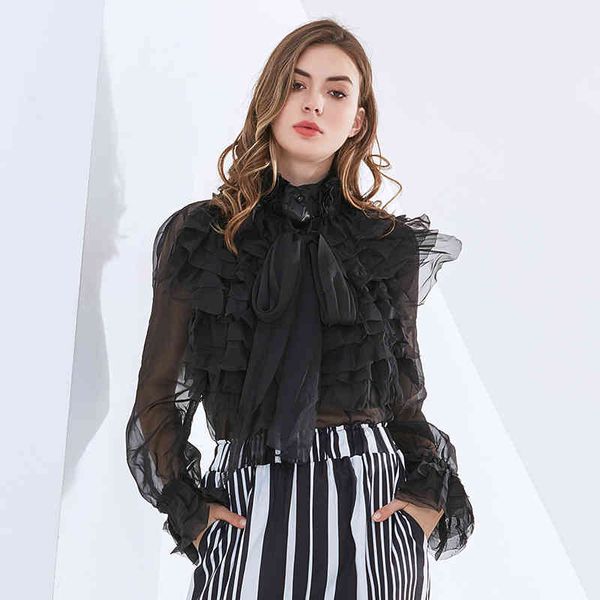 tees elegant patchwork ruffle shirt for women bowknot collar long sleeve white blouse female 2021 fashion clothing
tees elegant patchwork ruffle shirt for women bowknot collar long sleeve white blouse female 2021 fashion clothing