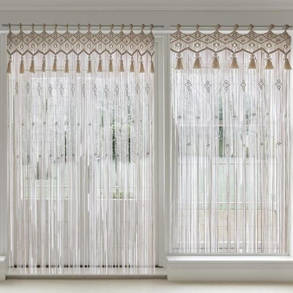 curtain & drapes boho living room window cotton handmade woven tapestry wall decor door divider drape for apartment home 85x210cm
curtain & drapes boho living room window cotton handmade woven tapestry wall decor door divider drape for apartment home 85x210cm