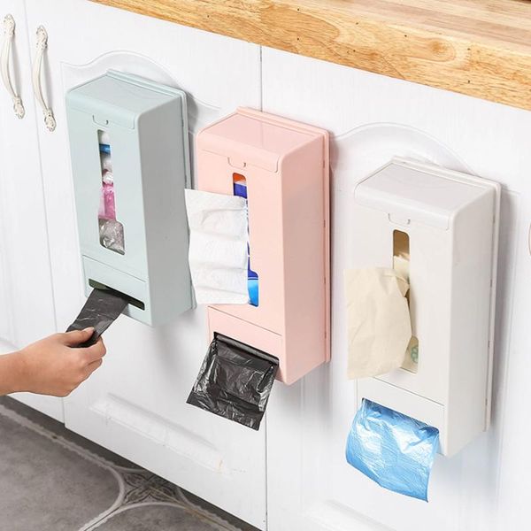 storage boxes & bins wall-mounted plastic bag box multi-purpose kitchen bathroom organization case garbage trash bags container
storage boxes & bins wall-mounted plastic bag box multi-purpose kitchen bathroom organization case garbage trash bags container