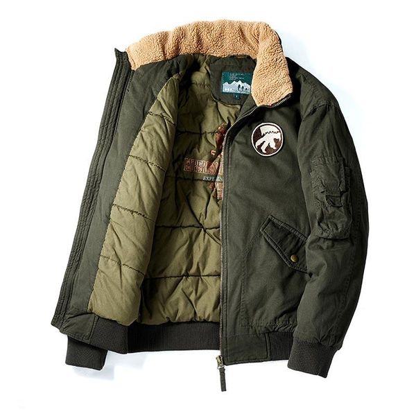men's jackets mcikkny men winter flight bomber warm thermal outwear coats for male clothing size m-4xl windbreak, Black;brown
men's jackets mcikkny men winter flight bomber warm thermal outwear coats for male clothing size m-4xl windbreak, Black;brown