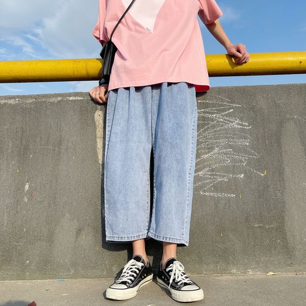 Summer Wide-leg Jeans Mens Fashion Blue Biker Baggy Jeans Me Streetwear Loose Hip-hop Straight-leg Denim Trousers Mens -2XL
Summer Wide-leg Jeans Mens Fashion Blue Biker Baggy Jeans Me Streetwear Loose Hip-hop Straight-leg Denim Trousers Mens -2XL