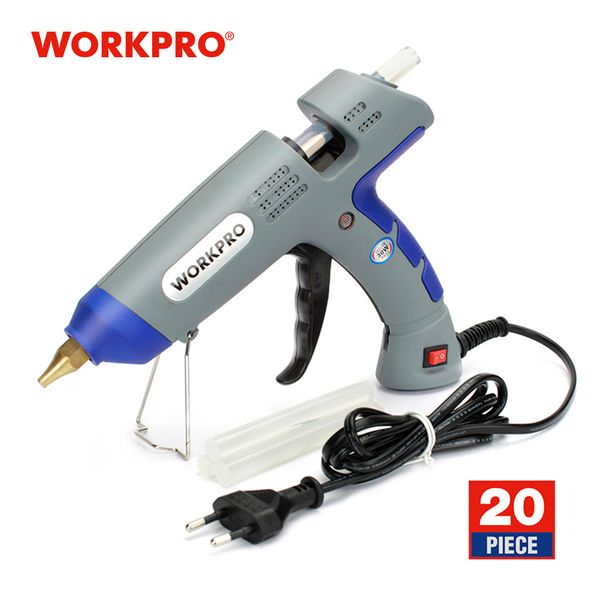 workpro 30w glue gun diy tools high temp melt glue gun with 20pcs premium glue sticks for crafts use christmas decoration
workpro 30w glue gun diy tools high temp melt glue gun with 20pcs premium glue sticks for crafts use christmas decoration