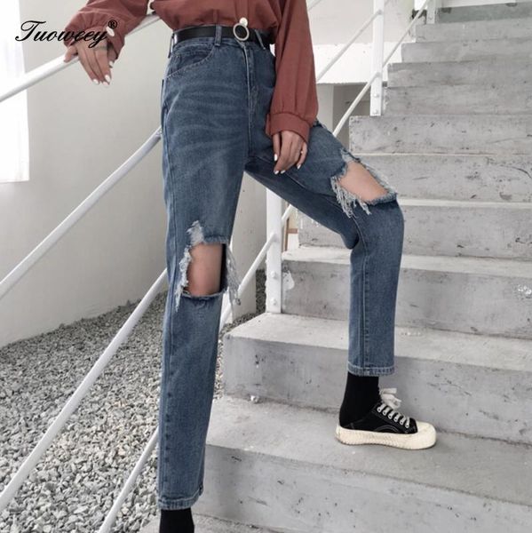 women's jeans cotton for women high waist hole spring 2021 plus size blue denim pants
women's jeans cotton for women high waist hole spring 2021 plus size blue denim pants