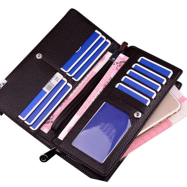 wallets luxury zipper men genuine leather long purses brand soft mens clutch wallet bifold male money bag multi-card slot, Red;black
wallets luxury zipper men genuine leather long purses brand soft mens clutch wallet bifold male money bag multi-card slot, Red;black