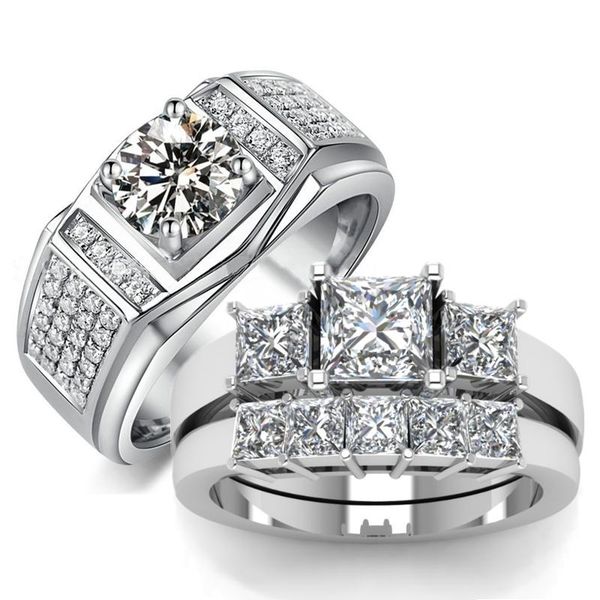 silver color men's ring rhinestone women's accessories set valentine's day gift engagement jewelry 2021 wedding rings, Slivery;golden
silver color men's ring rhinestone women's accessories set valentine's day gift engagement jewelry 2021 wedding rings, Slivery;golden