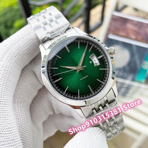 wristwatches stainless steel geometric gradient green watches classic men automatic mechanical male clock waterproof 40mm, Slivery;brown
wristwatches stainless steel geometric gradient green watches classic men automatic mechanical male clock waterproof 40mm, Slivery;brown