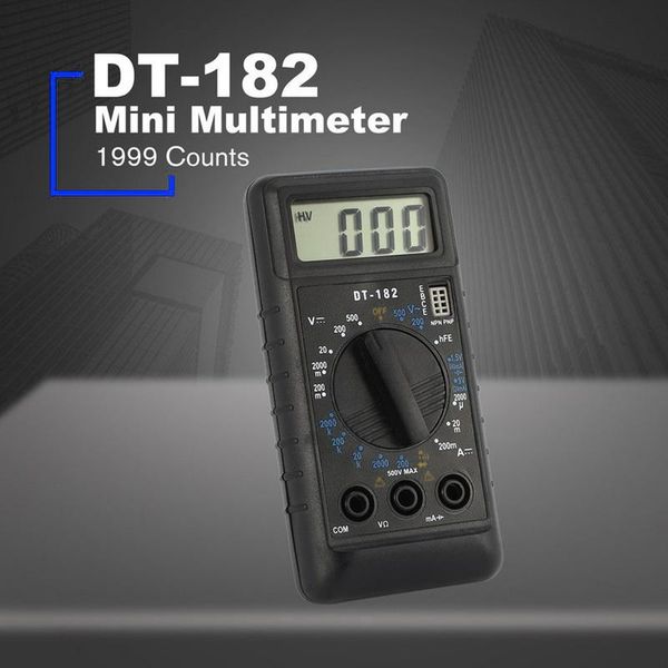 multimeters junejour dt182 digital multimeter with test leads pocket portable ac/dc voltage electronic meter equipment lcd tool
multimeters junejour dt182 digital multimeter with test leads pocket portable ac/dc voltage electronic meter equipment lcd tool
