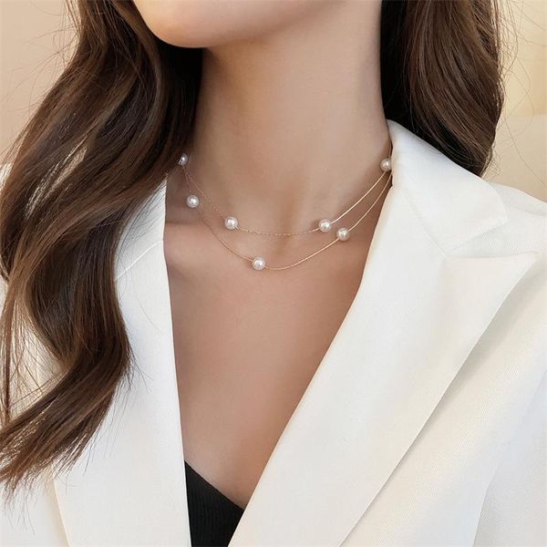 chokers beaded chain k pearl choker nelace gold color goth simple fashion pendant jewelry 2021 collar for women, Golden;silver
chokers beaded chain k pearl choker nelace gold color goth simple fashion pendant jewelry 2021 collar for women, Golden;silver