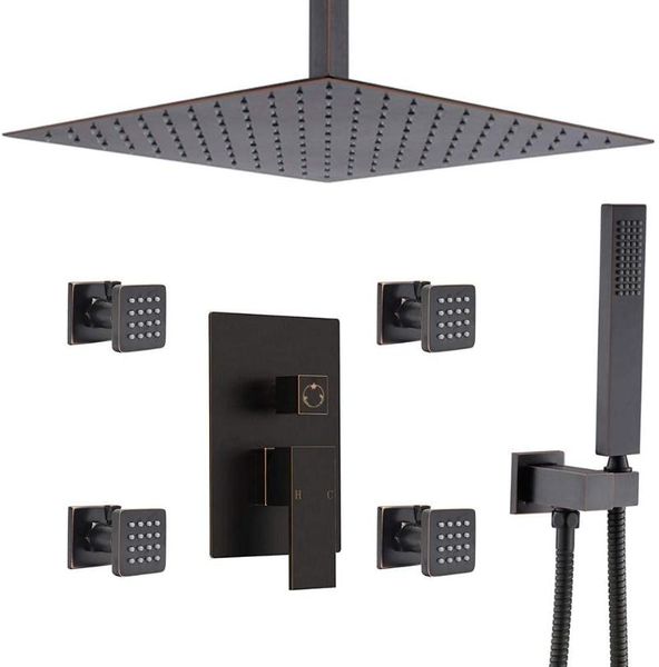 bathroom shower sets head system modern faucet set with 4pcs body sprays, fixtures rain mixer combo
bathroom shower sets head system modern faucet set with 4pcs body sprays, fixtures rain mixer combo