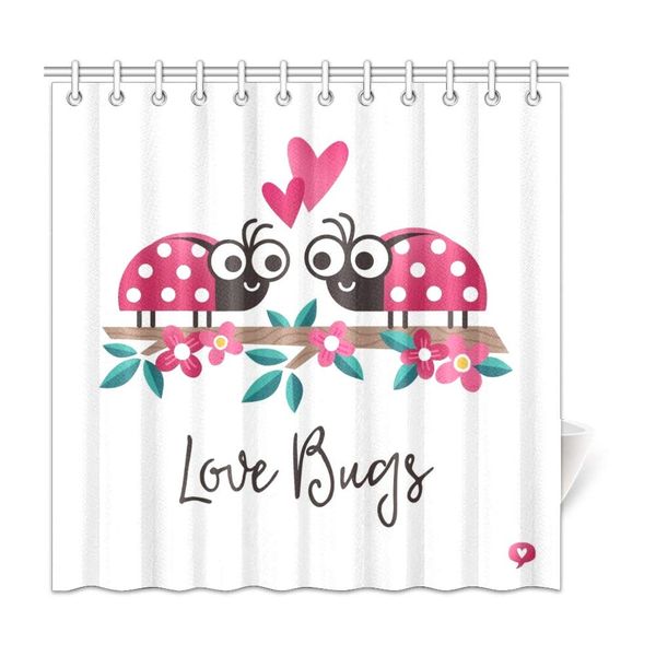 xiucoo love heart ladybird ho e bath decor polyeter fabric hower curtain bathroo et 72 x 72 inche
xiucoo love heart ladybird ho e bath decor polyeter fabric hower curtain bathroo et 72 x 72 inche