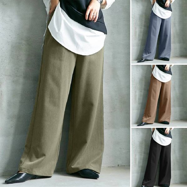 capris fashion women wide leg trousers 2021 autumn pants casual elastic waist zip pantalon palazzo female turnip oversized 5xl, Black;white
capris fashion women wide leg trousers 2021 autumn pants casual elastic waist zip pantalon palazzo female turnip oversized 5xl, Black;white