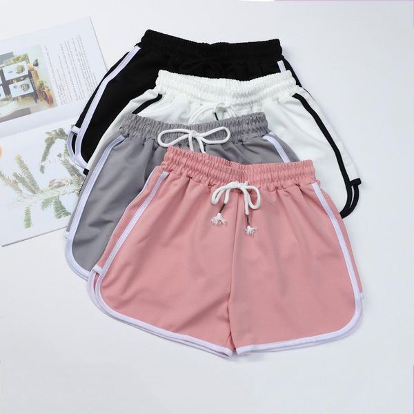 women's shorts fashion summer casual woman stretch elastic waist booty female black white loose beach s-xxl, White;black
women's shorts fashion summer casual woman stretch elastic waist booty female black white loose beach s-xxl, White;black