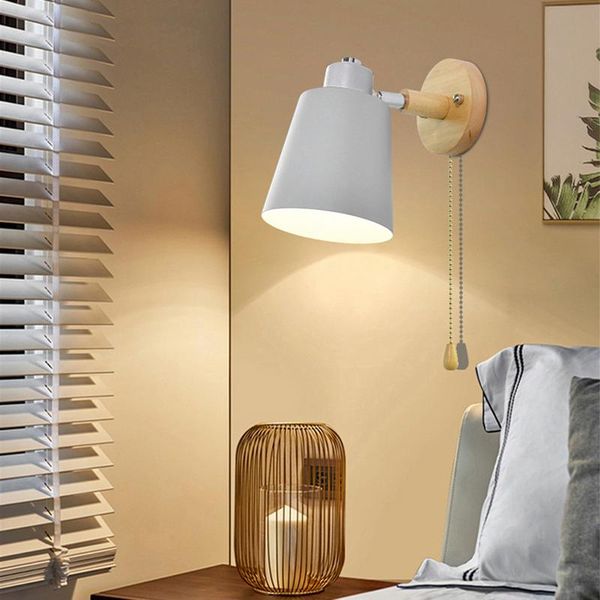 nordic wall light modern bracket lamp bedside decorative rotatable with hanging chain switch for foyer bar coffee dining
nordic wall light modern bracket lamp bedside decorative rotatable with hanging chain switch for foyer bar coffee dining