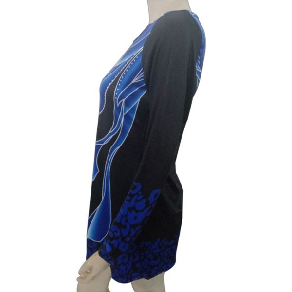 plus size 4xl 5xl 2021 women new summer boho print blue long sleeve elasticity female t-shirt casual loose ladies tee shirt, White
plus size 4xl 5xl 2021 women new summer boho print blue long sleeve elasticity female t-shirt casual loose ladies tee shirt, White