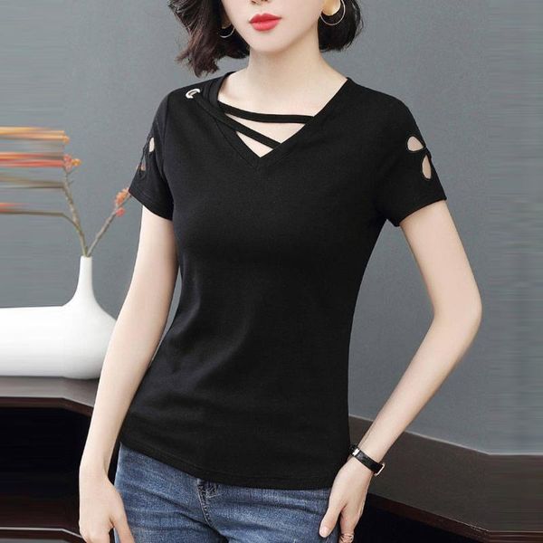 women's blouses & shirts blouse women 2021 vintage pure color v-neck shirt short sleeves hollow out summer casual, White
women's blouses & shirts blouse women 2021 vintage pure color v-neck shirt short sleeves hollow out summer casual, White