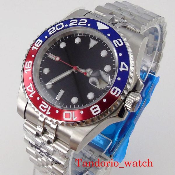 wristwatches nh35 miyota 8215 automatic movement 40mm bliger sterile black dial sapphire glass date jubilee strap red second hands, Slivery;brown
wristwatches nh35 miyota 8215 automatic movement 40mm bliger sterile black dial sapphire glass date jubilee strap red second hands, Slivery;brown