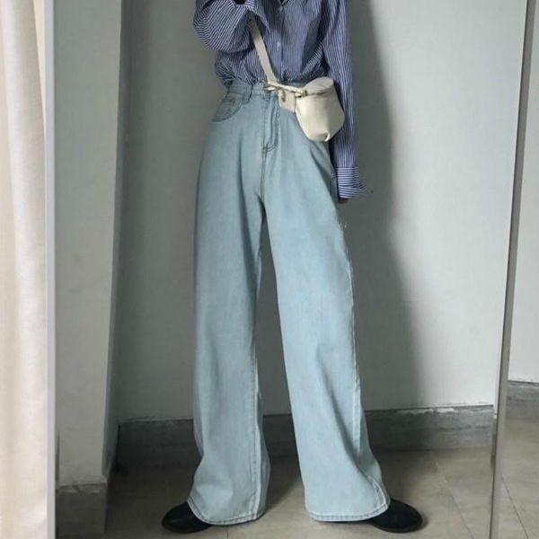 women's jeans women all-match loose blue washed high waist wide leg trousers bf casual boyfriend jean daily large size 5xl autumn simpl
women's jeans women all-match loose blue washed high waist wide leg trousers bf casual boyfriend jean daily large size 5xl autumn simpl
