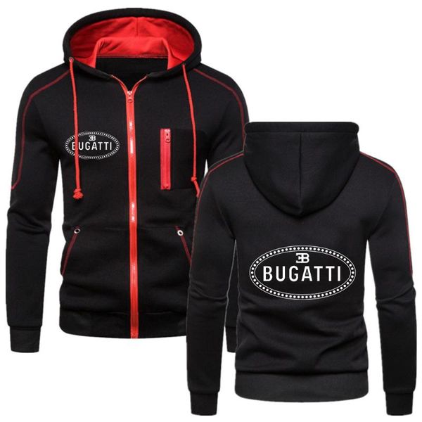 men's hoodies & sweatshirts 2021 spring autumn cotton bugatti logo zipper jackets samcro hip hop sport high street coats, Black
men's hoodies & sweatshirts 2021 spring autumn cotton bugatti logo zipper jackets samcro hip hop sport high street coats, Black