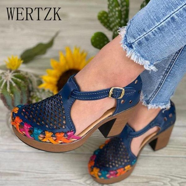 women sandals summer square heel printed buckle strap ladies hollow out footwear casual outdoor beach female shoes, Black
women sandals summer square heel printed buckle strap ladies hollow out footwear casual outdoor beach female shoes, Black