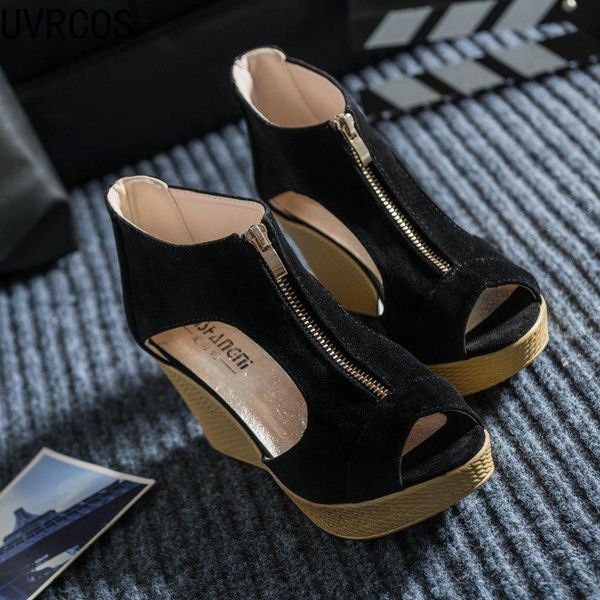summer women's sandals fashion all-match classic style simple trendy temperament shoes 2021 vamp zipper design, Black
summer women's sandals fashion all-match classic style simple trendy temperament shoes 2021 vamp zipper design, Black