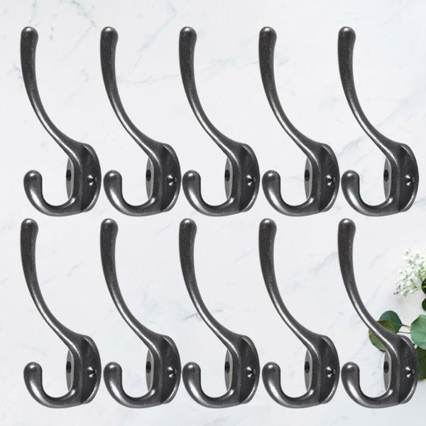 10pcs american style hook metal clothes holder hanger zinc alloy accessories (32g, black) hooks & rails
10pcs american style hook metal clothes holder hanger zinc alloy accessories (32g, black) hooks & rails