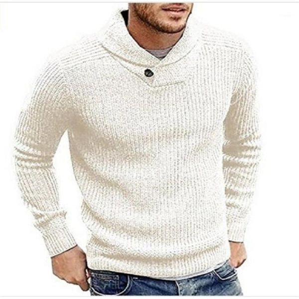 men's sweaters 2021 autumn/winter fashion korean version british style pullovers men/youth pure color lapel long sleeve thick sweater s, White;black
men's sweaters 2021 autumn/winter fashion korean version british style pullovers men/youth pure color lapel long sleeve thick sweater s, White;black