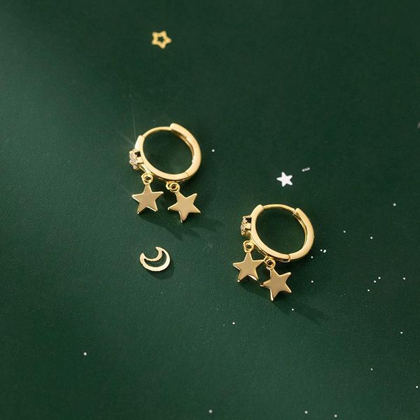 hoop & huggie bohi cute authentic 925 sterling silver jewelry cz star ear-bone earrings tassel c-g9923, Golden;silver
hoop & huggie bohi cute authentic 925 sterling silver jewelry cz star ear-bone earrings tassel c-g9923, Golden;silver